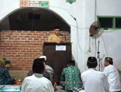 Safari Ramadhan,  Sekda Butur Sampaikan Tausiyah Di Masjid Jabbal Rahman