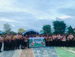 Aksi Nyata Pramuka Buton Utara Galakkan Gerakan “Life Leaders Project” Pengelolaan Sampah berbasis Masyarakat