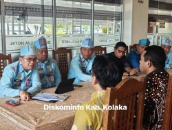 Bupati Kolaka Audiensi dengan Tim Penilai Kinerja Pemerintahan