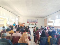 Dinsosnaker Baubau dan Kemensos RI Bentuk Kampung Siaga Bencana di Lealea
