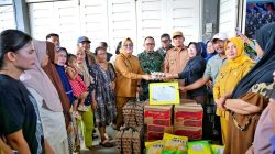 Walikota Kendari Siska Salurkan Bantuan untuk Korban Banjir