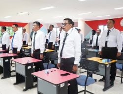 Peserta Seleksi  JPT Pratama Pemkot Baubau, Jalani Uji Kompetensi  di LAN Makassar