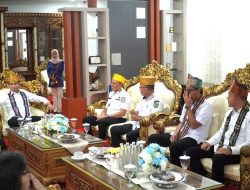 Bupati Konawe Terima Wamendagri Jelang Pembukaan Temu Karya Nasional