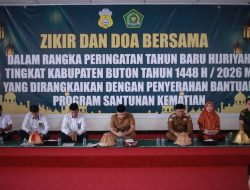 Pemkab Buton  Zikir dan Doa Bersama Peringati Tahun Baru Islam 1448 Hijriah