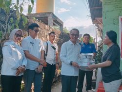 Pemkot Baubau Salurkan Bantuan Sosial  Korban Kebakaran di Kelurahan Batulo