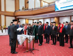Gubernur Lantik 26 Pejabat Lingkup Pemprov Sultra