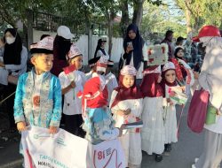 TK Qur’an Wahdah Islamiyah Butur Ramaikan Karnawal HUT RI ke-81 tahun,    Latunkan Hafalan Qur’an Surah Maryam, Dukung Kemerdekaan Palestina